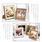 UILB Wooden 5x5 Square Picture Frames with Acrylic -Set of 2- Wall Mount & Table top Display Photo Frames Decor, Great for Baby Pictures, Weddings, Portraits,Christmas gifts